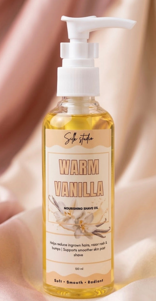 Warm Vanilla Shave Oil